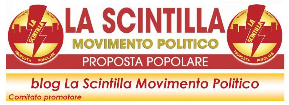 blog LA SCINTILLA MOVIMENTO POLITICO